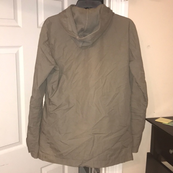 Stephan Schneider Army Green Light Hooded Coat - Picture 2 of 6